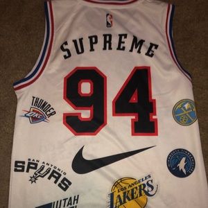 Supreme nba jersey